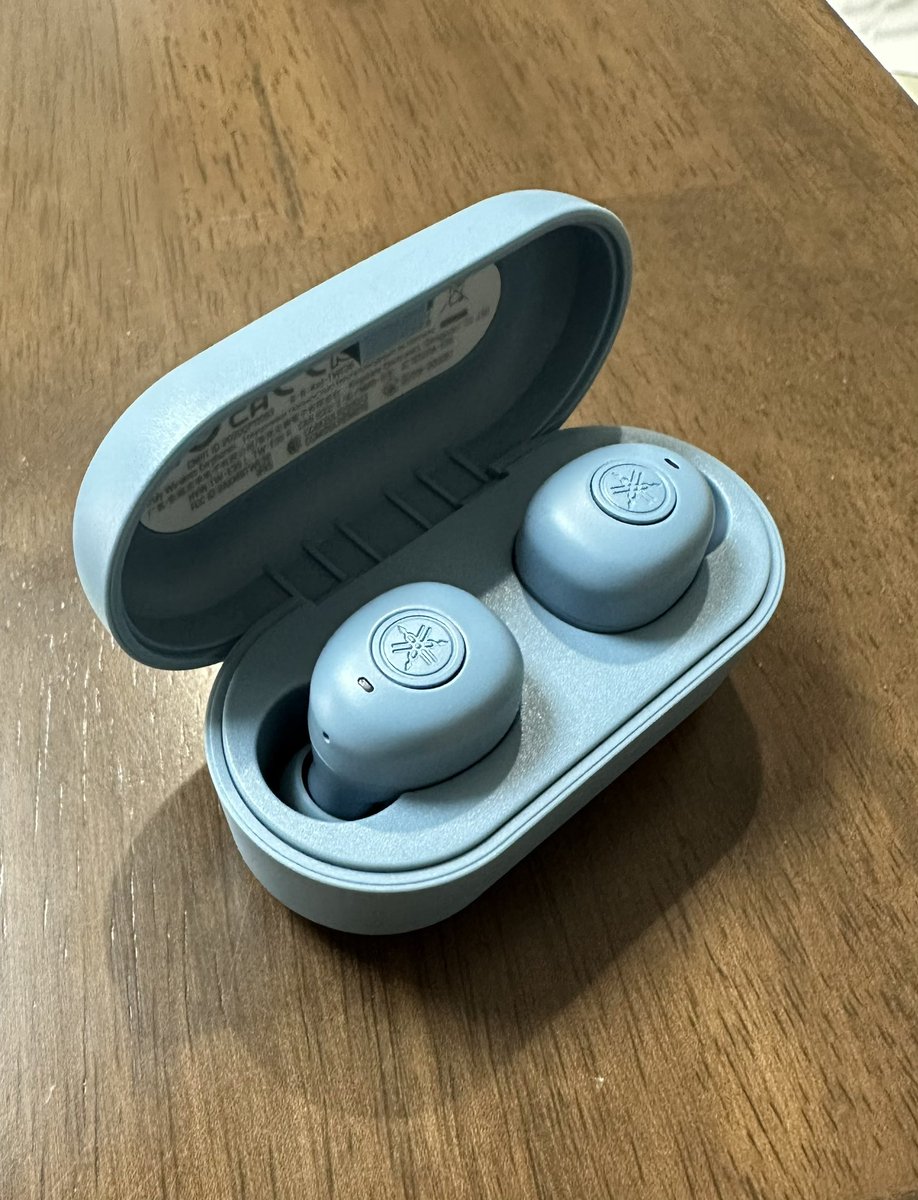 osm__1007's tweet photo. 某ショップで購入したワイヤレスイヤホンが1ヶ月で潰れた(右側聞こえない)のでおにゅー。
これでweb会議も安心。
色も可愛くて最高😆
それにしても身の回り青だらけ。笑 https://t.co/WV8KPDYXs3