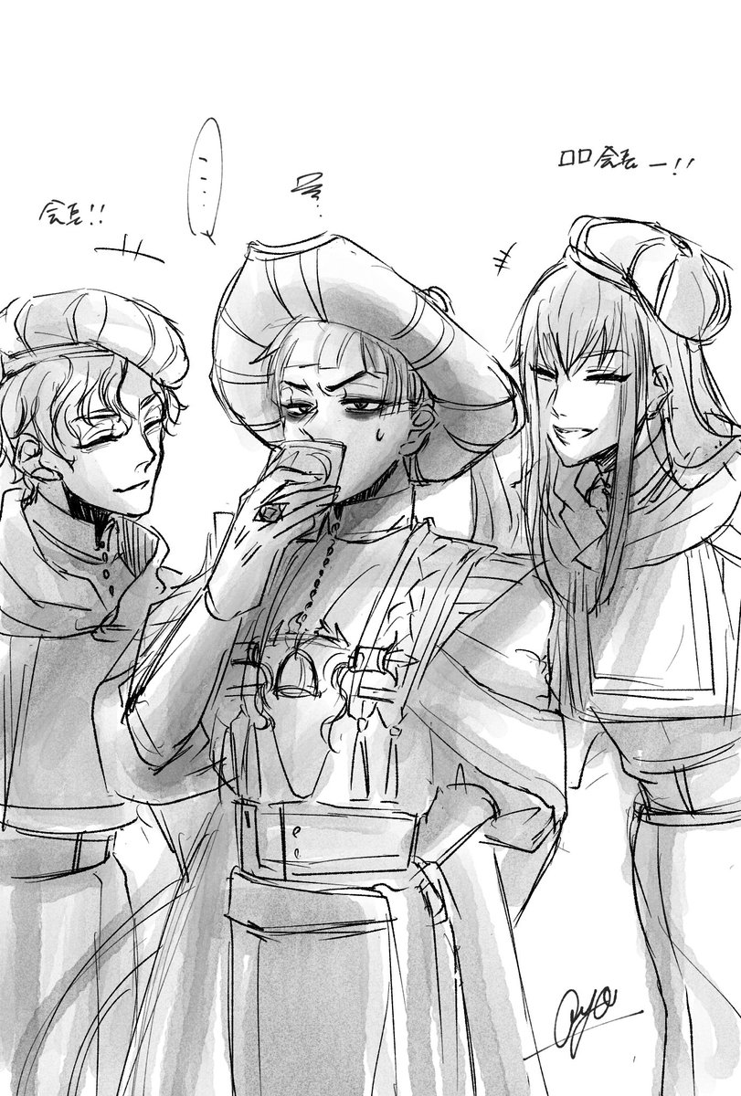 #ロロ・フランム誕生祭2024

今日はロロくんのお誕生日との事で、お祝いしたかったので過去絵再掲するね😊
お誕生日おめでとう✨✨ 