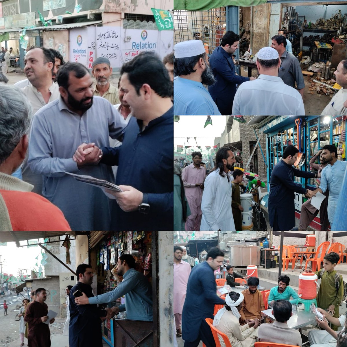 پاکستان تحریک انصاف امید وار برائے قومی اسمبلی  این اے 234 فہیم خان صاحب نے الیکشن مہم کے سلسلے میں اپنے حلقے گلزار کالونی آمد ہوئی۔

گلزار کالونی آمد پر عوام میں عام انتخابات کے سلسلے میں ہینڈ بلز تقسیم کئے گئے۔

قائد پاکستان تحریک انصاف جناب عمران خان کا پیغام گھر گھر عوام تک