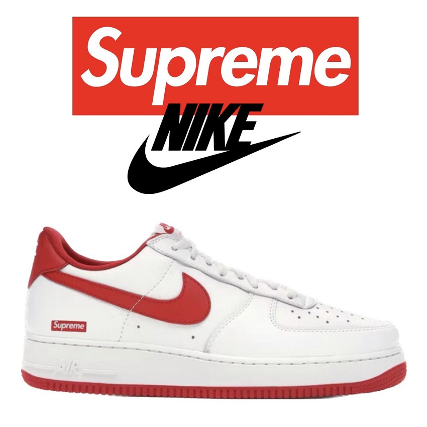 Supreme - 【専用です】Supreme 赤1点　白1点 Nike Supreme x Air Force 1 Low Box Logo - Speed Red - CU9225