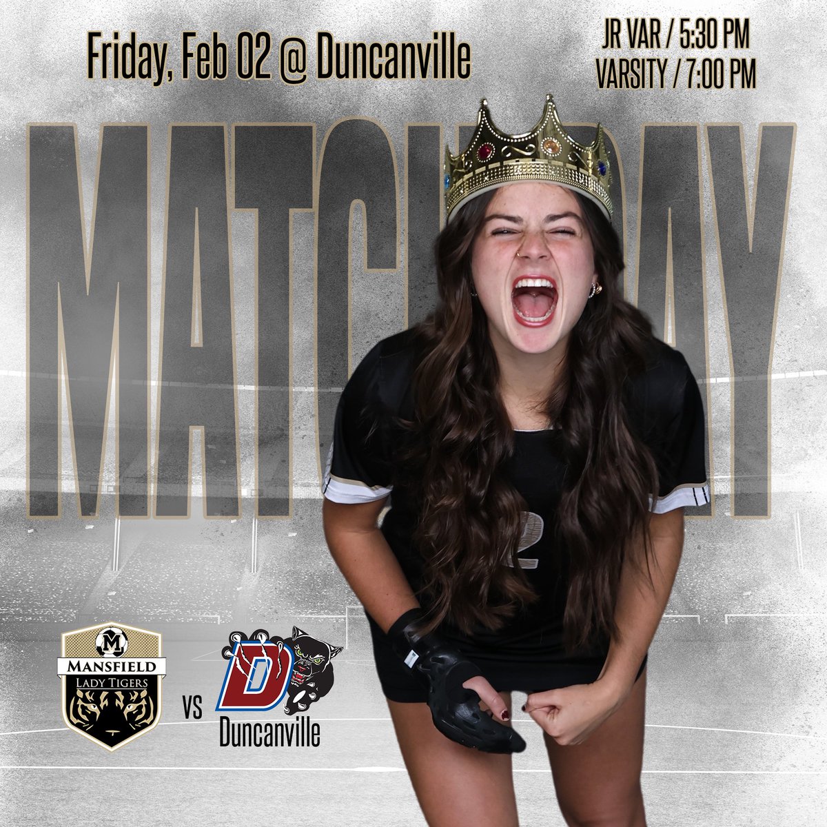 MHS LadyTiger Soccer (@mhs_lt_soccer) on Twitter photo 🐅⚽️ Game Day 🚨
Make plans to spend your Friday night in Duncanville! PACK THE STANDS!
🏟️ Panther Stadium
📍 900 W Camp Wisdom Rd.
#AllOutAllGameAllSeason
<a href="/MISDathletics/">MISD Athletics Dept.</a> 🐅⚽️ Game Day 🚨
Make plans to spend your Friday night in Duncanville! PACK THE STANDS!
🏟️ Panther Stadium
📍 900 W Camp Wisdom Rd.
#AllOutAllGameAllSeason
<a href="/MISDathletics/">MISD Athletics Dept.</a>
