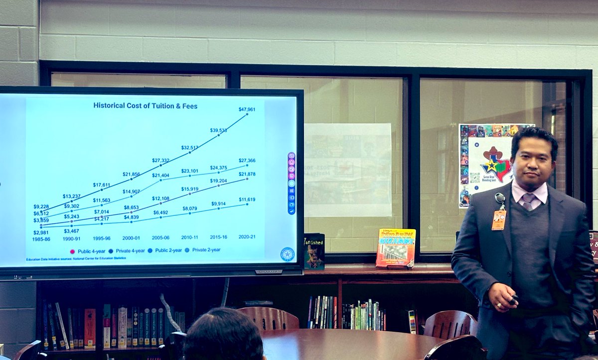 HumbleISD_ADV's tweet image. Advanced Learning unveils diverse opportunities for students in grades 8-11 to earn college credit during CCMR night @HumbleISD_WMS. #CollegeCredit #WMS #AdvancedLearning
