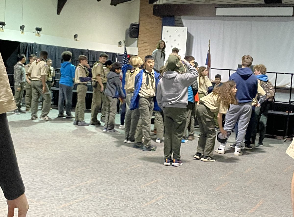 Troop44's tweet photo. Prepping for PastaFest this weekend - Saturday Feb 3rd https://t.co/fMg133Oo5D