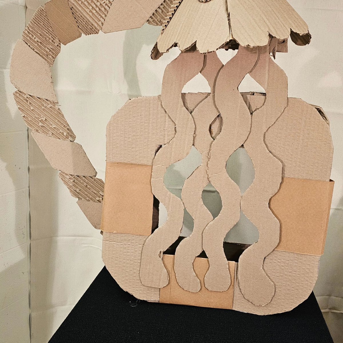 Our final products from the 3D Throwdown. Sts had 90 minutes to create an instrument for Sponge Bob and his band out of cardboard. #bulldogsmakeart #artthrowdown2024 #artconnected <a href="/WaucondaCUSD118/">Wauconda CUSD 118</a> <a href="/WaucondaHS118/">Wauconda High School</a>