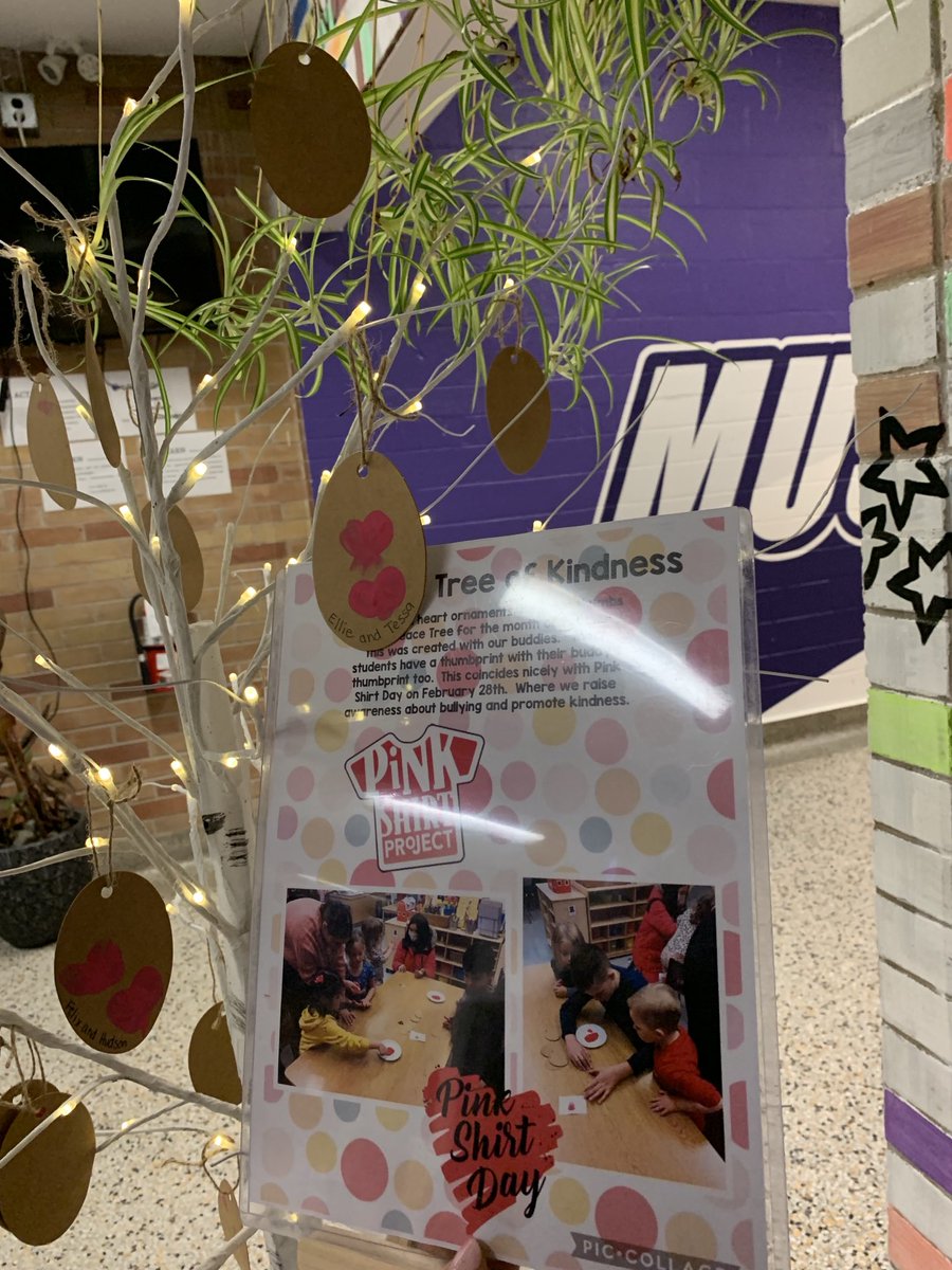 Thank you ⁦<a href="/SabrinaTyrer/">Sabrina Tyrer</a>⁩ ⁦<a href="/TraceyZavitz/">Tracey Zavitz</a>⁩ for your collaboration to bring awareness ⁦<a href="/mountsfieldps/">Mountsfield Public School</a>⁩ to  #practicekindness #showcompassion #onlineandoffline ⁦<a href="/pinkshirtday/">Pink Shirt Day</a>⁩