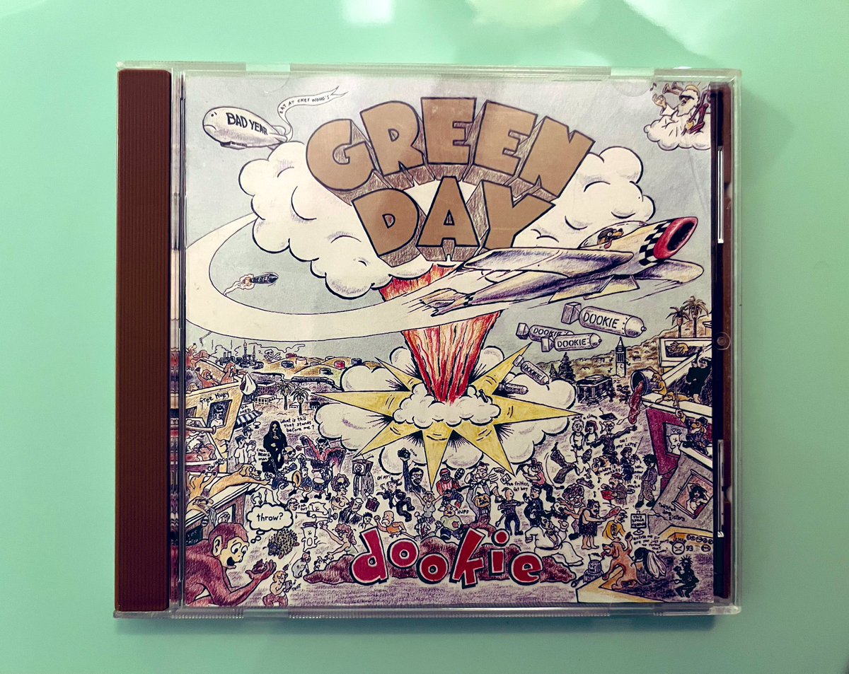 199What's tweet image. Dookie is 30! Who has the copy with the brown tray and Ernie on the back?