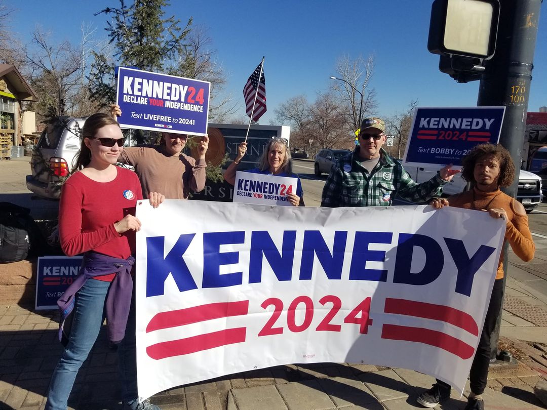 Beautiful day in Boulder with #Kennedy volunteers! 
#RFKJr #RFKJr2024 #Kennedy24 #KennedyAmericans #VoteKennedy #Kennedy2024 #Boulder #Colorado #Copolitics