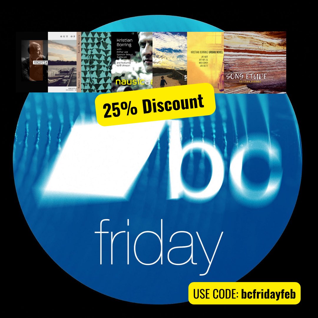 kristianborring's tweet photo. It’s Bandcamp Friday!! Great day to support and enjoy music 🎶 — We’re offering 25% discount across my entire catalogue.. 💪 use code ‘bcfridayfeb’ 
@Bandcamp @symphonicdist #bandcampfriday #music #NewMusic2024 @kristianborring https://t.co/jI4BUwoL8z