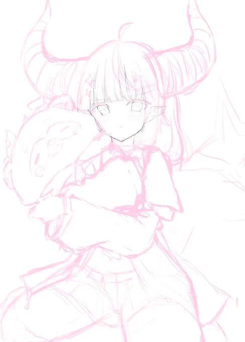 ラフラプちゃん新衣装 