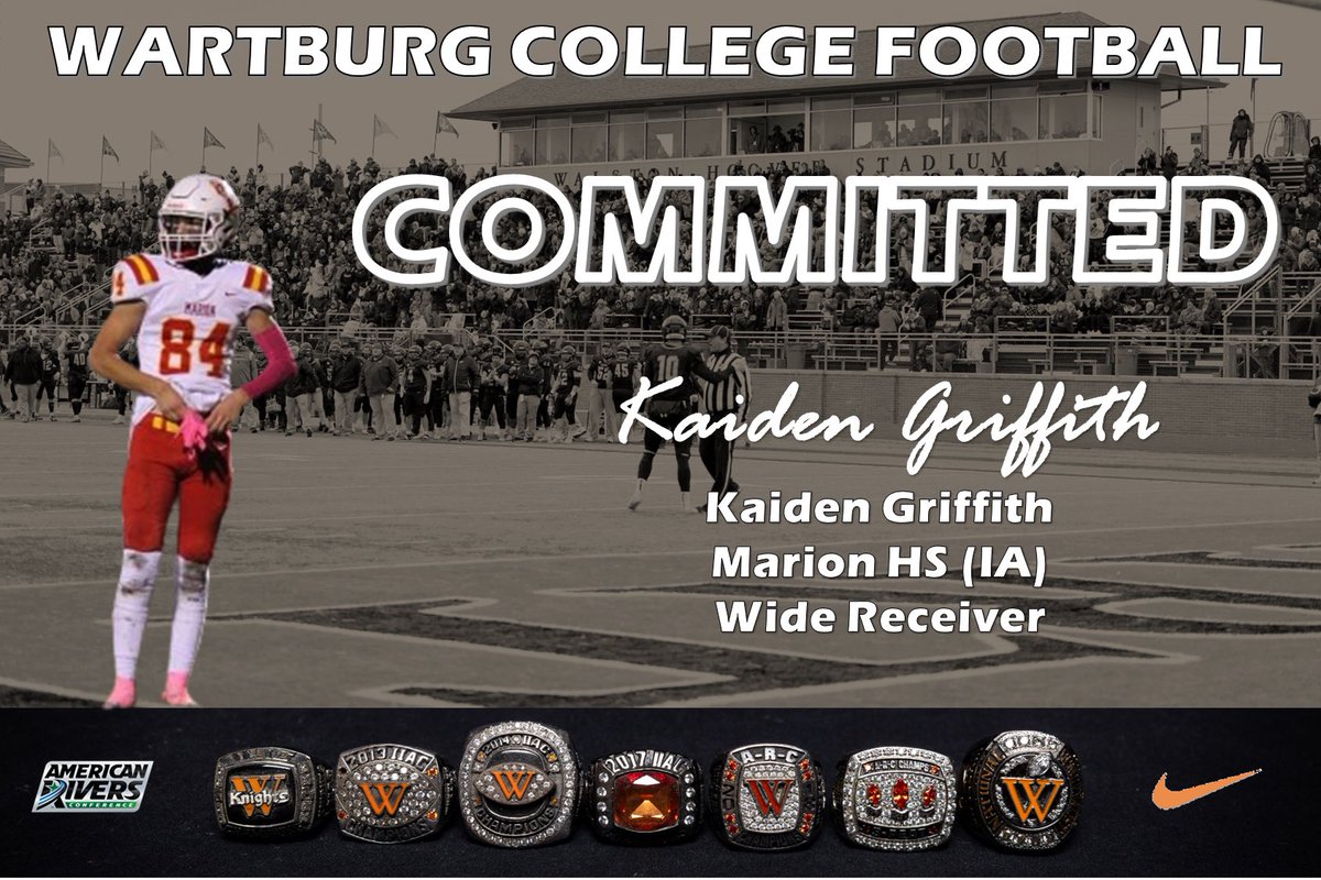 Beyond excited to announce my commitment to Wartburg College!!! Thank you to all my coaches, family and friends that have gotten me to this point. <a href="/WartburgFB/">Wartburg Football</a> <a href="/winterc22/">Chris Winter</a> <a href="/MarionWolvesFB/">Marion Wolves Football 🏈</a> <a href="/Ant_Vela_/">Anthony Grant Vela</a>