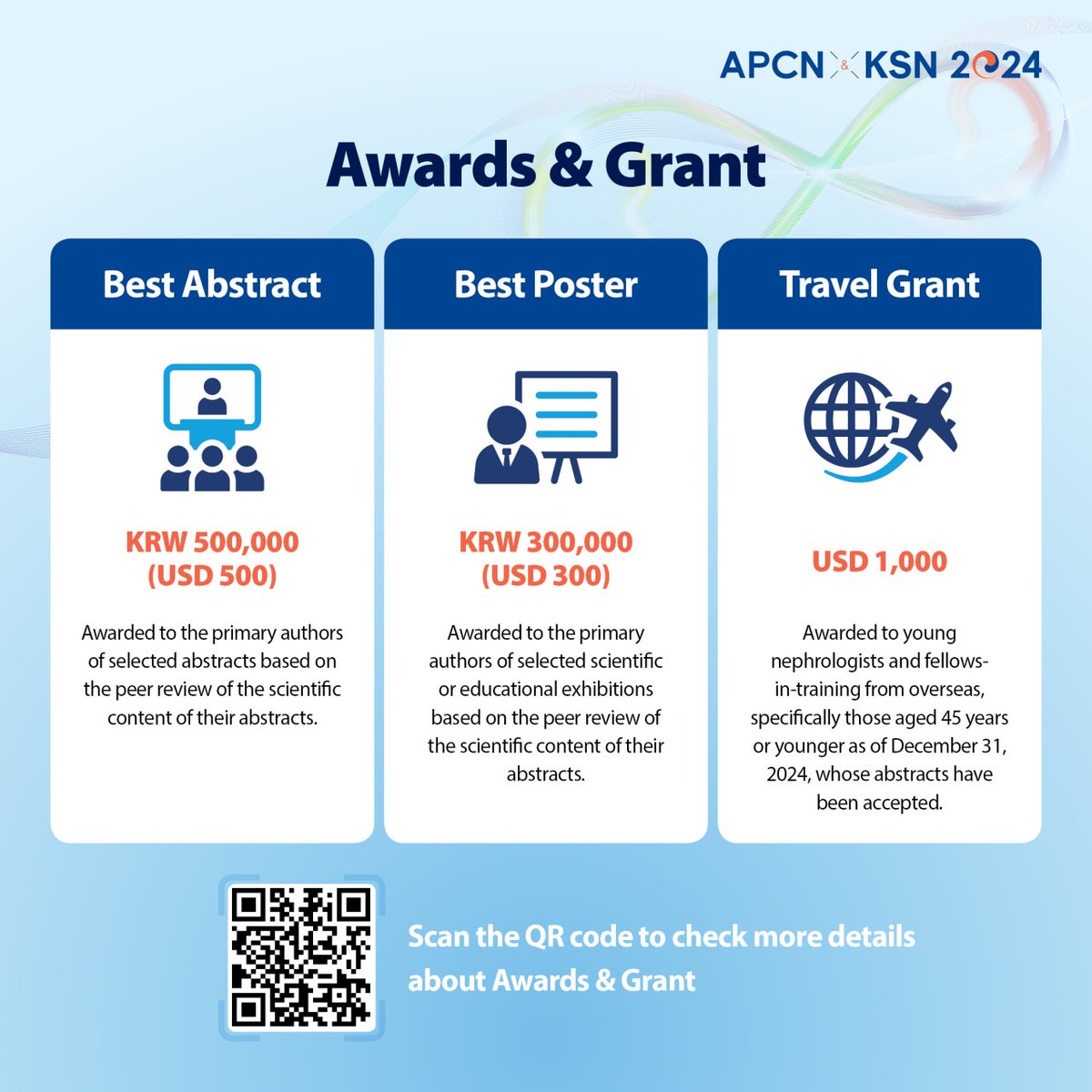 🌟 Countdown Alert: Only 2 days left to submit your abstract! 🌟
The abstract submission deadline is just around the corner - just 2 days away! It's time to show off all your hard work. Let's go for the awards! 
Award &amp; Travel Grant: apcn2024.org/award/