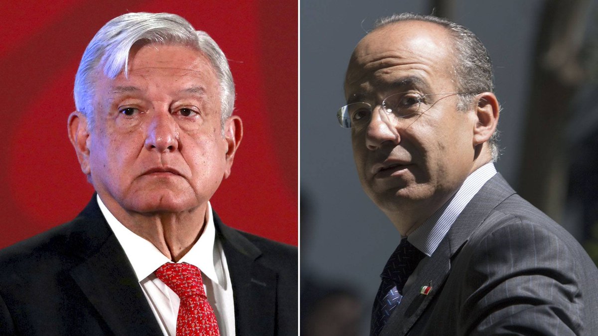 DonVocero's tweet photo. En la foto hay dos titulares del ejecutivo.
Uno atacó al Narco con toda la fuerza del Estado
El otro se ha hecho pendejo todo el sexenio....sí, me refiero a tí @lopezobrador_ https://t.co/oGzyZys2Z7