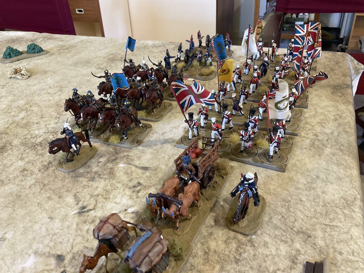 Oldwargamer's tweet photo. Big game today put on by @AnneElizabethW5 of the Afghan Wars. Afghans held the town and the British assaulted unsuccessfully.
#wargaming #wargames #wargamer #ColonialWars #Afghans https://t.co/4B6a7XvPWB