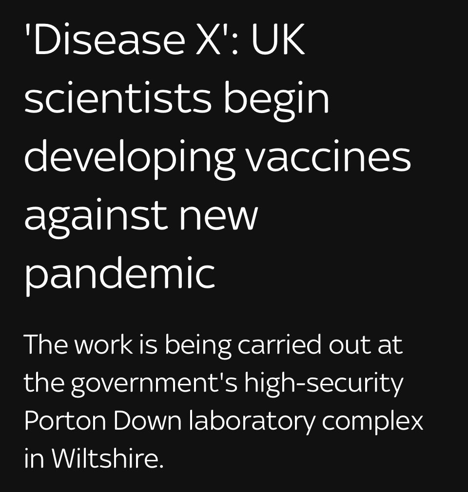 Has anyone been able to explain how you can create a ‘vaccine’ for a disease that does not yet exist?