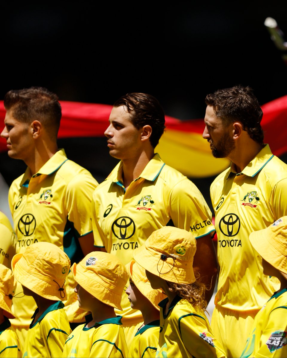 Wild Thing in Aussie colours! 🤩🇦🇺 Go get 'em Lance! 🔥 #MADETOUGH #AUSvWI