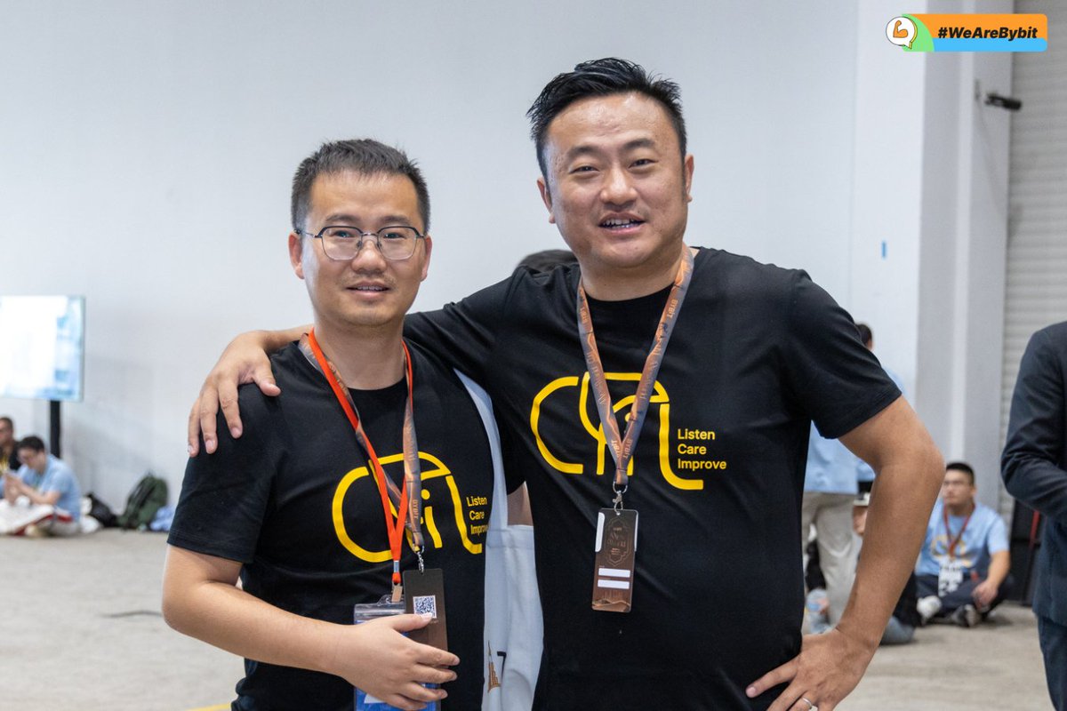 Bybit_Official's tweet photo. "We're more than a platform; we're future industry leaders." - CEO @benbybit at our gala event.
Bybit's dedication to shaping the crypto world is unwavering!
🔥 Find out what else Ben says in his speech: https://t.co/IhJEUBGg0l
#WeAreBybit https://t.co/HeX8mT1WuG