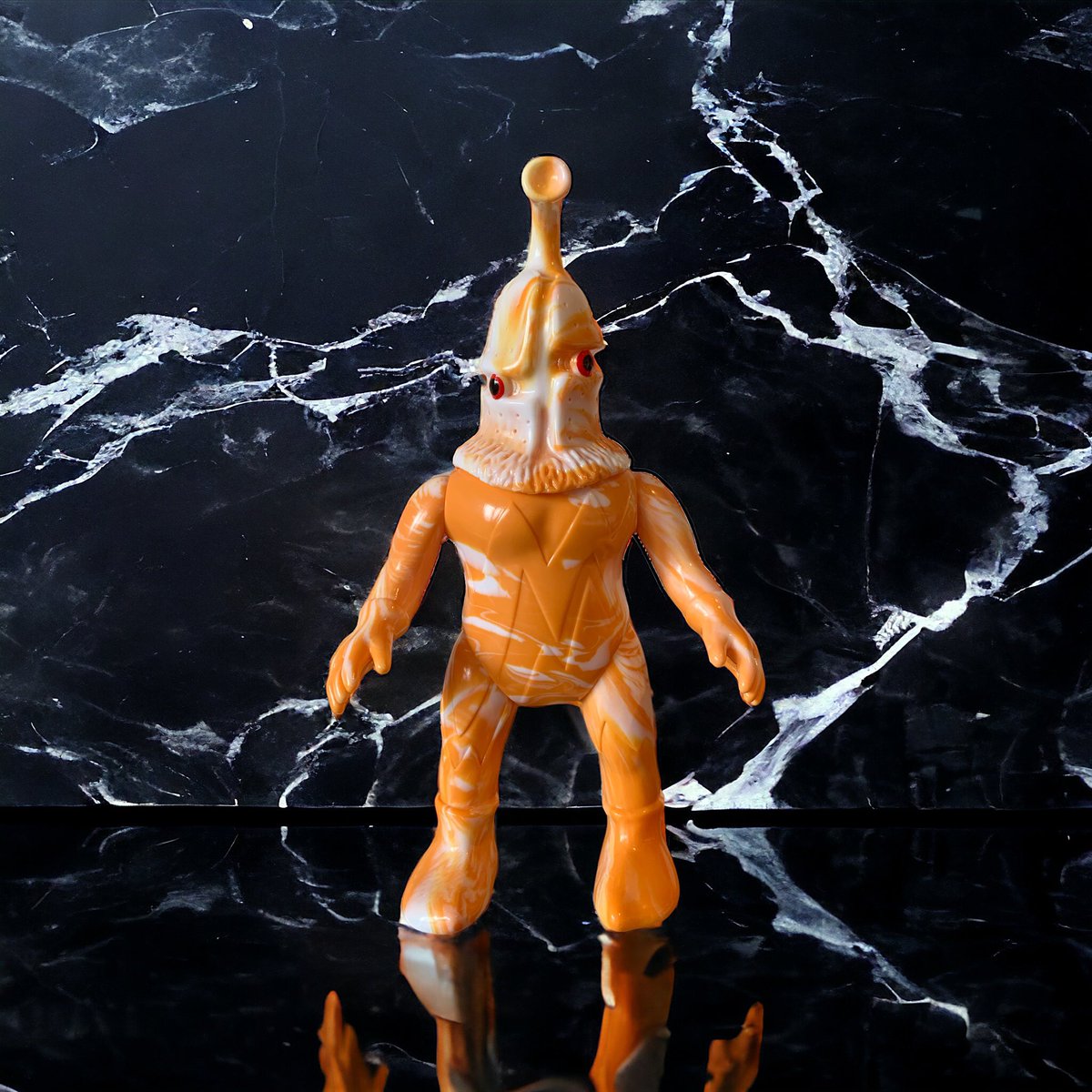 m1号　ケムール人　ソフビ　シンビンショップ限定　マーブル成形　ウルトラQ 工場 直営 店ゲーム・おもちゃ・グッズ - m1号 ケムール人