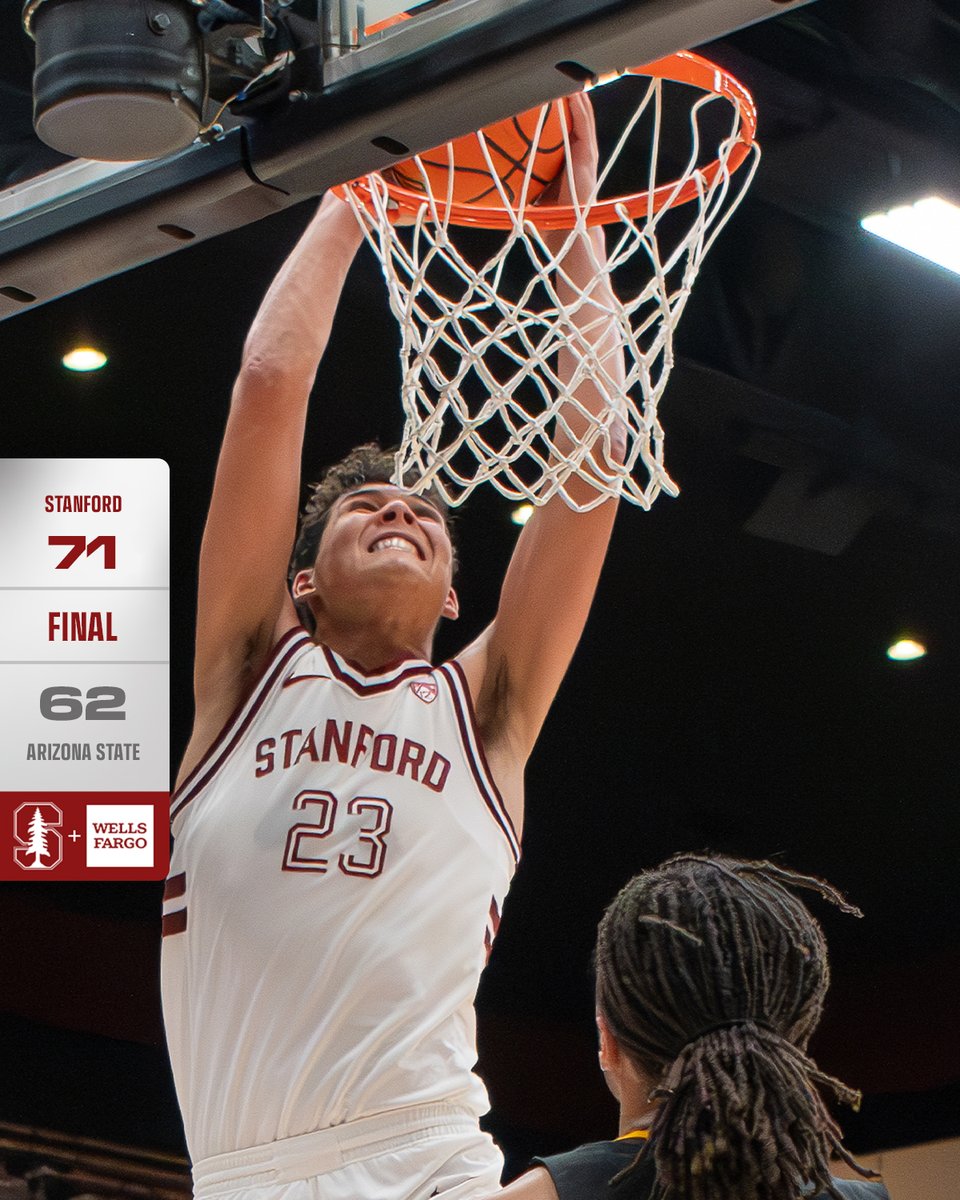 Big time win on the road!

#GoStanford x <a href="/WellsFargo/">Wells Fargo</a>
