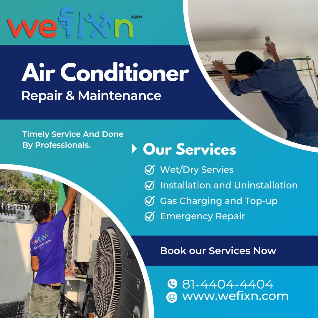 wefixn's tweet image. Are you looking for No.1 best Ac Repair service in Vellore?. If you need service, we are provide low cost for Ac wet Service @ 800

Call 81-4404-4404 

Visit wefixn.com

#acservicesinvellore 

#acservicenearme 

#airconditioner 

#acrepair 

#Vellore

#wefixn