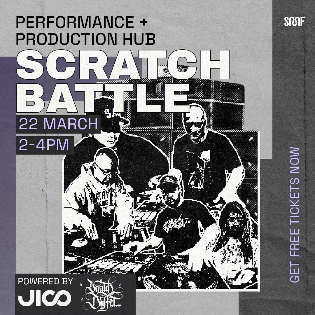 JICO_INT's tweet photo. SCRATCH BATTLE @ “Performance + Production 2024” in Frankfurt on March 22! Show your Skillz at Prolight + Sound Frankfurt for a chance to WIN 1000 EUR. 
Powered by JICO and Scratch Buffet.
INFO: https://t.co/d8XPL8KA9A

#ProlightandSound #JICO #SampleMusicFestival https://t.co/RPceGkA8Sf