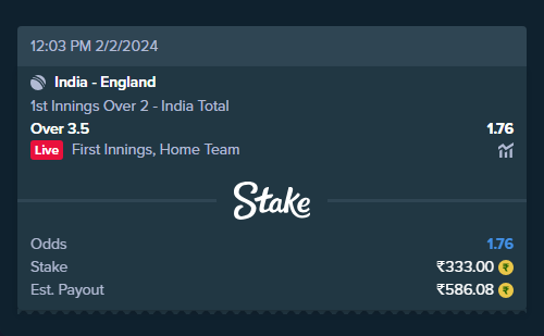 Interface de l'application Stake Bet montrant les jeux et les options de pari