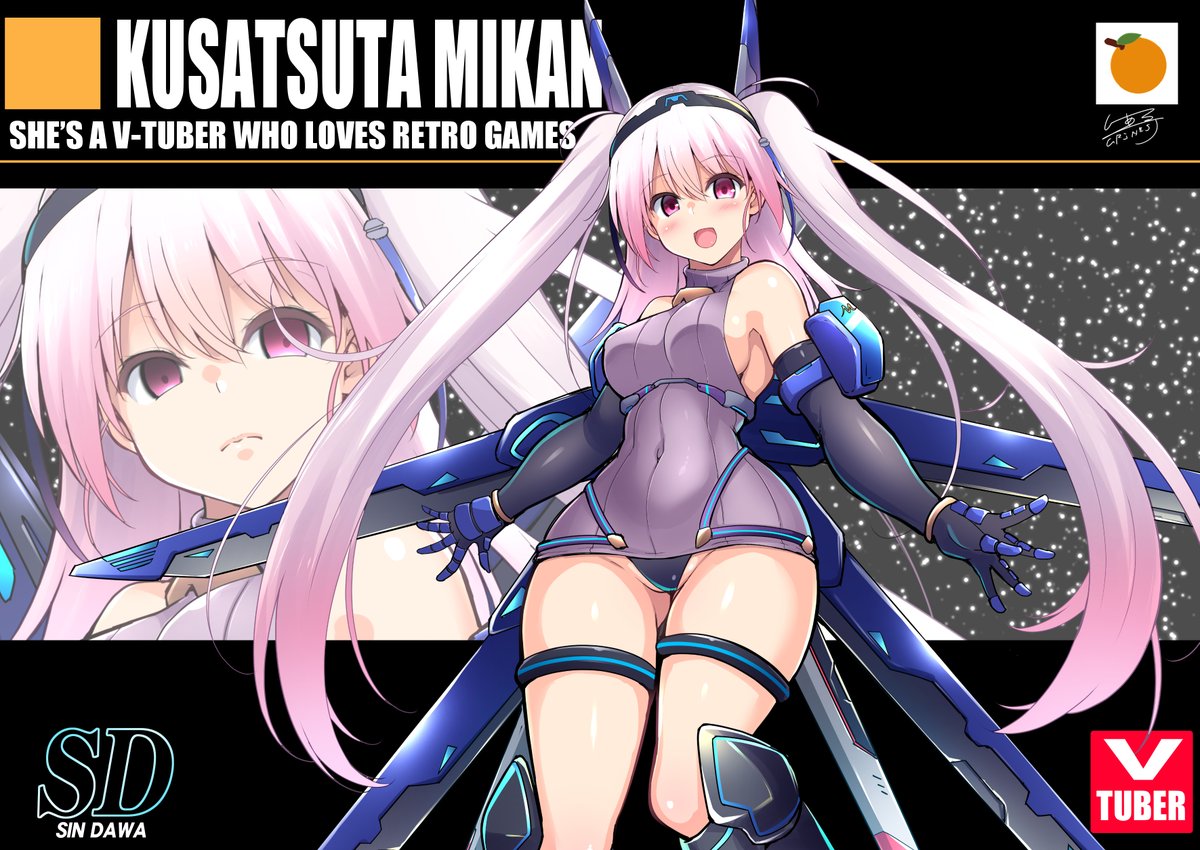 #ツインテールの日 VさんFAから。