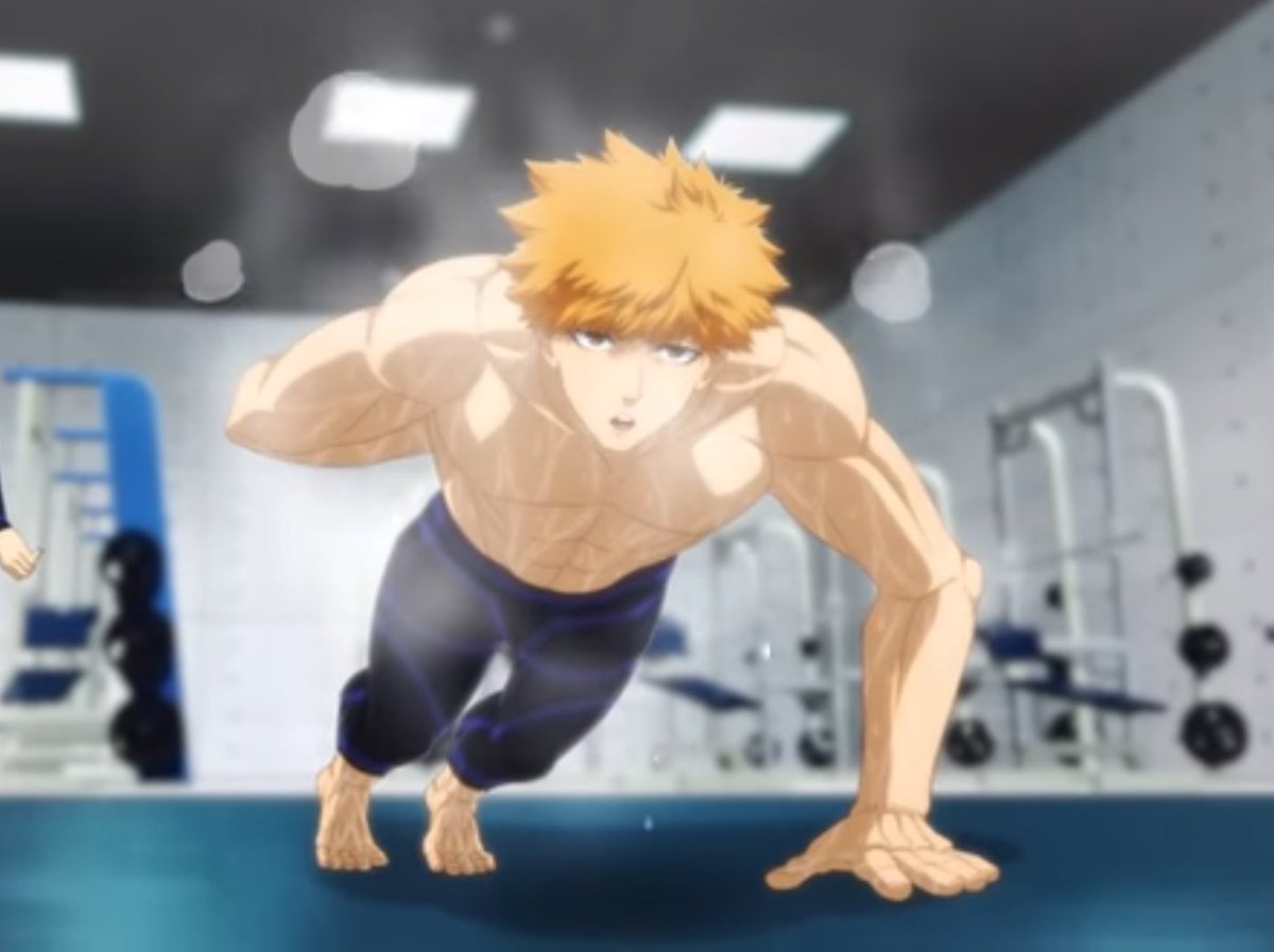 kngm_mti's tweet photo. 推しと推しが同じトレーニングしてるんだが？？？最高すぎでは？？？？RP https://t.co/evkatiJpAi
