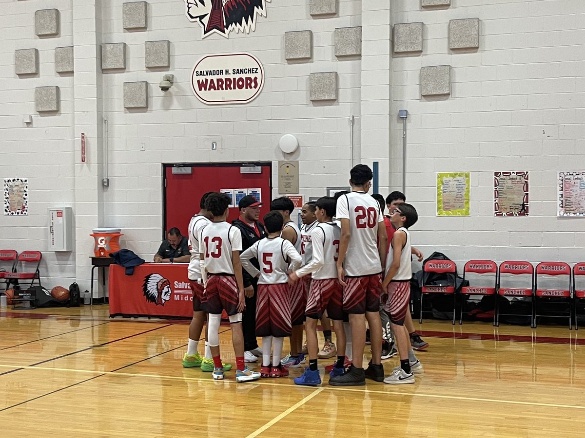 Congratulations to our 7th and 8th grader Warriors for winning both 🏀 games tonight!! ⁦@SanchezMS_⁩ #TeamSISD ⁦@MTobias_SSMS⁩