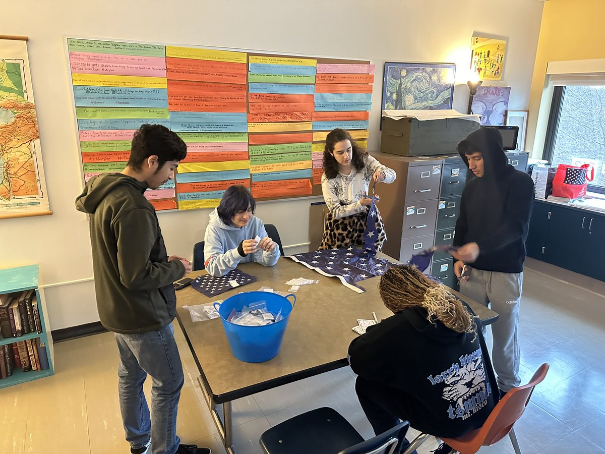 February 1 - Blue Star Mothers Day ❤️.  And … Semper Fi Club prepares stars to be bagged and distributed to our heroes. <a href="/brewsterschools/">Brewster Central School District</a>