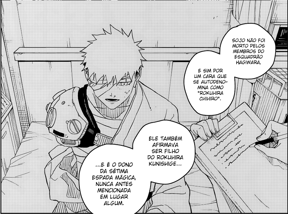 ViniciusAfton's tweet image. #Kagurabachi #cap18

Esse capítulo Foi ÉPICO!!!, Pedaços do SOJO Foram encontrados lá pra casa do Carai (traço tava Foda)

Chihiro tá meio Robôcop(Também depois daquela batalha)

Gostei do visual do "HIYUKI" (Tem cara de metido/Qi

#Kagurabachi Tá só Melhorando!!