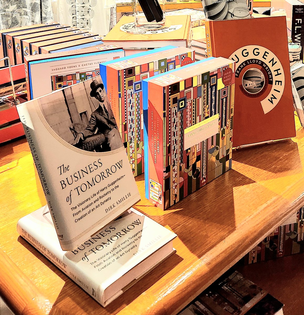 Seen at the Guggenheim Museum gift shop this week! <a href="/talkischeap123/">Leah Spiro</a> <a href="/Pegasus_Books/">Pegasus Books</a> <a href="/HFGuggenheim/">Harry Frank Guggenheim Foundation</a>