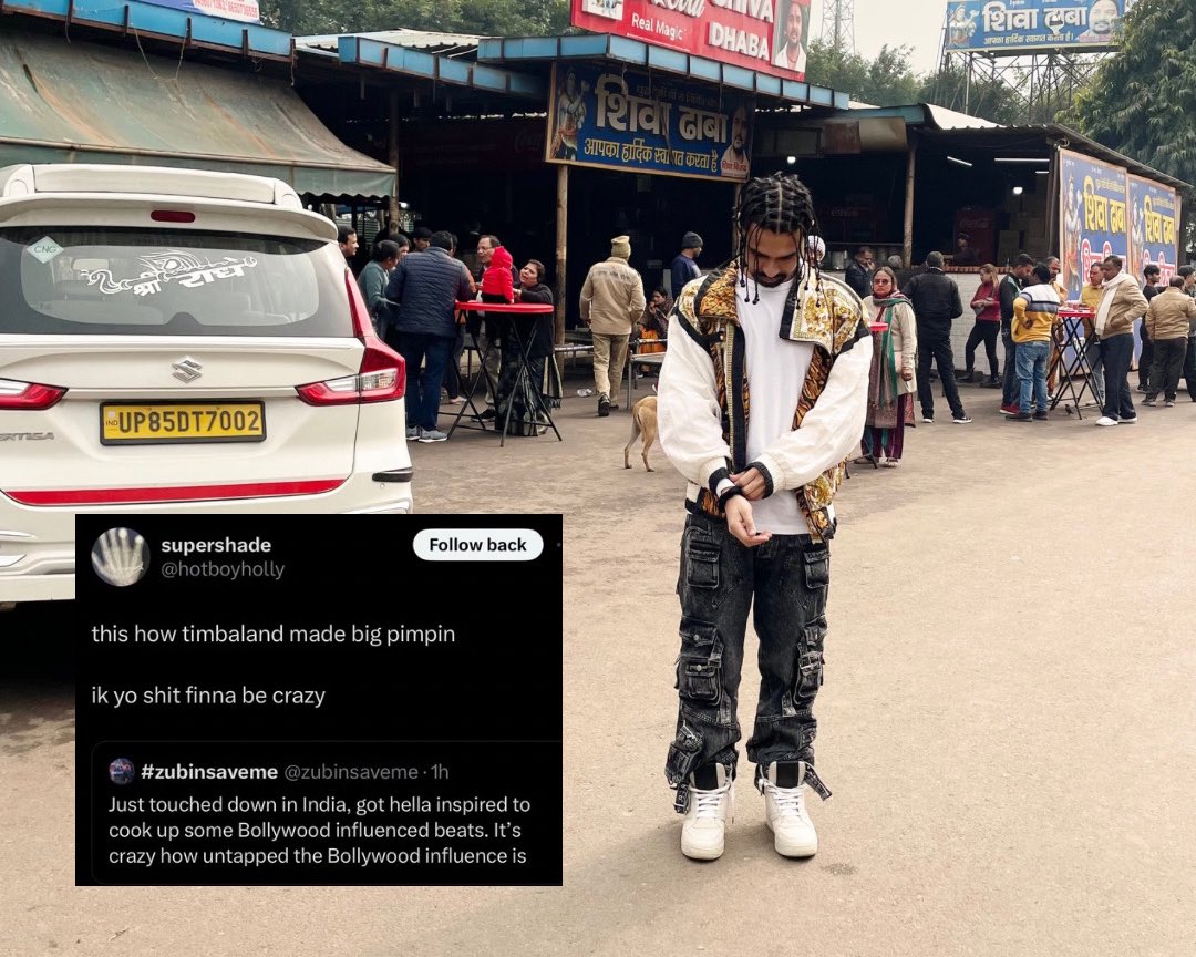 Zubin cooks up in India 🇮🇳🦹🏾‍♂️