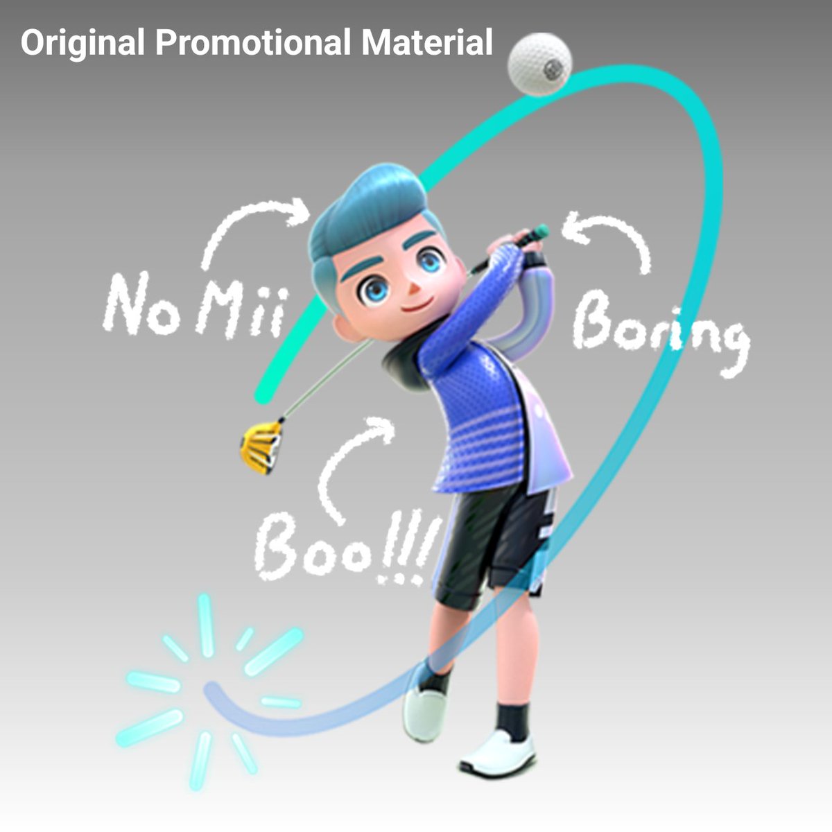 Had I posted this before? I don't remember, but in any case here it is! PR_Man is from Mario Golf Super Rush

#NintendoSwitchSports