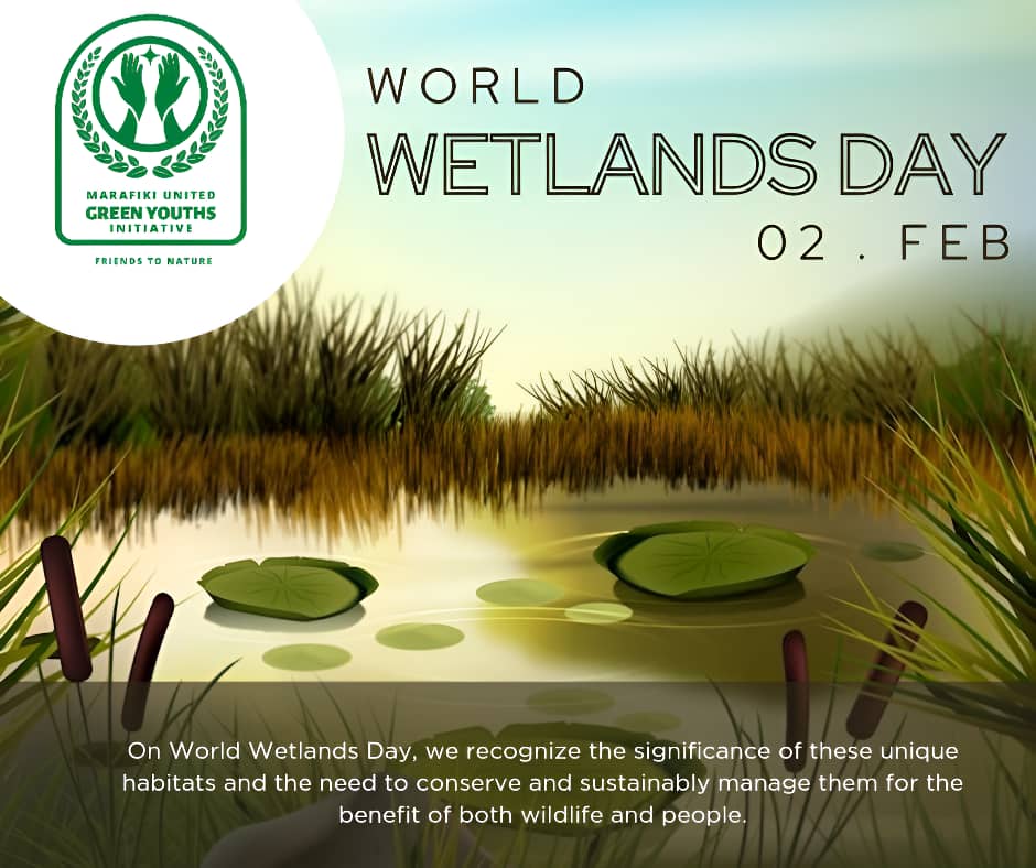 World Wetlands Day marks the adoption of the Ramsar Convention on Wetlands in 1971. It highlight the crucial role wetlands play in maintaining ecological balance, providing habitat for diverse species, and offering various ecosystem services. 
#WorldWetlandsDay2024