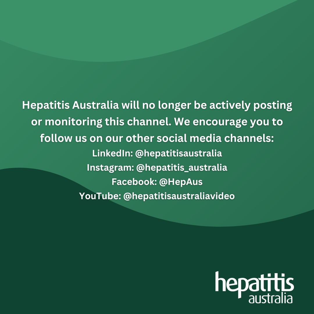 Hepatitis Australia tweet media