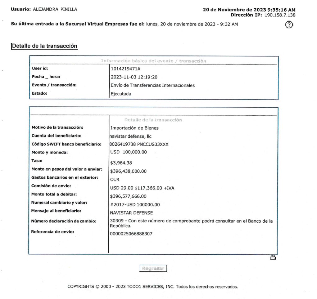 HELIODOPTERO's tweet image. Los presuntos delincuentes Marcela Montes y Martín Manjarres, autores intelectuales del desfalco de los carros blindados, dueños de 7M Group, volvieron a robarnos un anticipo de 6 mil millones de pesos, producto de un contrato adjudicado por Claudia López por un valor de 14 mil…