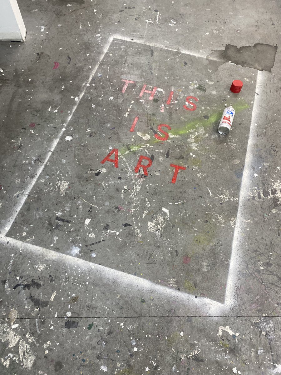 thehyangle's tweet photo. #statementsofpavement written message on ground symbolizing the truth. THIS IS ART. All that happen around us naturally is art. https://t.co/xSNF7oIDNZ