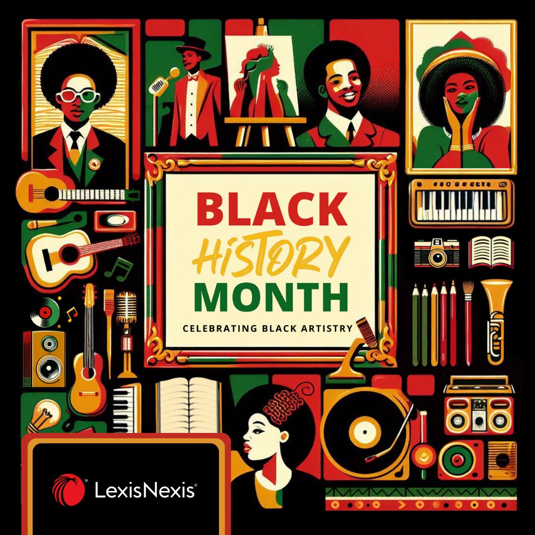 Celebrate #BlackHistoryMonth with us at <a href="/LexisNexis/">LexisNexis Legal & Professional</a> as we honor the beauty and creativity of Black culture, and the incredible contributions made by Black artists and innovators throughout history! Who are your favorite Black artists?
#LNDiversity