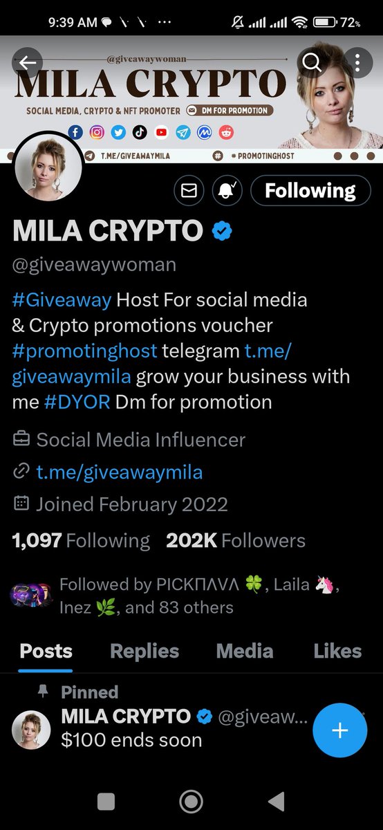 CryptoAManan's tweet photo. @CRYPTOFIED1 @giveawaywoman https://t.co/2X28doiRbM