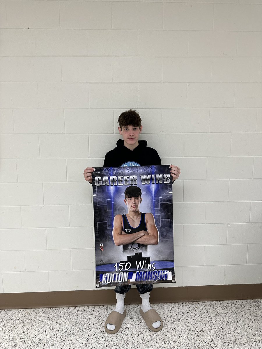 Congrats Kolton Munson on 150 Career Wins!!!