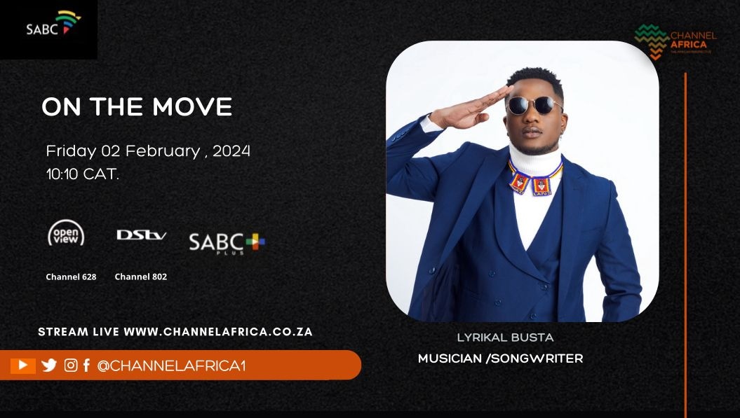 LyrikalBusta's tweet photo. Greetings Family, I will be @channelafrica1 tomorrow talking Swati Music and my latest album #Afrobliss, please tune in. π»
#Eswatini #Radio #Sabc #Music https://t.co/1YJTyCpJsD
