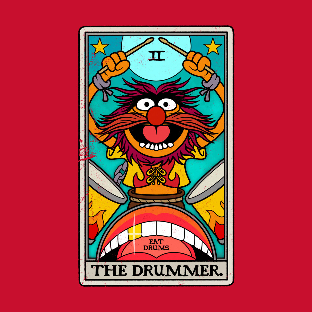 teefury's tweet photo. THE DAILY | “The Drummer” by #drbutler starts at just $13 today only at #TeeFury! ⚡
https://t.co/vehkx8udiV

#tees #tshirt #teeoftheday #shirtoftheday #nerdstyle #themuppets #tvshows #childrens #sesamestreet #education #puppets #comedy #family #movies #animal #electricmayhem https://t.co/Uf7YIETpPS