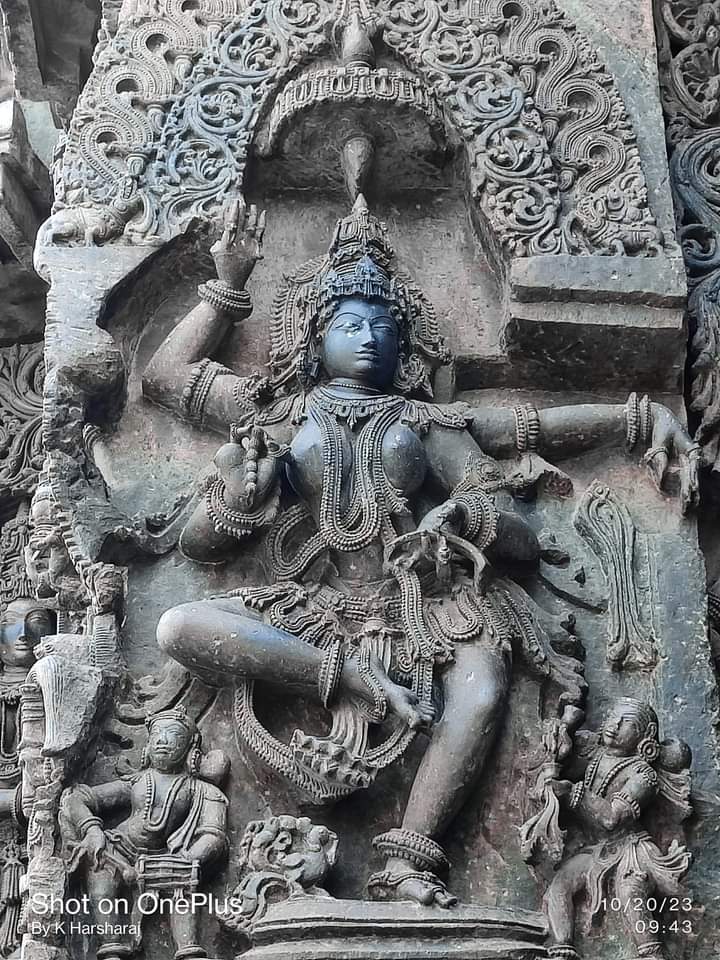 Hoysaleswara Temple, Halebidu in Karnataka

Look at the intricacies, something beyond words.

Built on the banks of a large man-made lake by King Vishnuvardhana of the Hoysala Empire in the 12th century. 

This rich is our Sanatan Hindu civilisation
