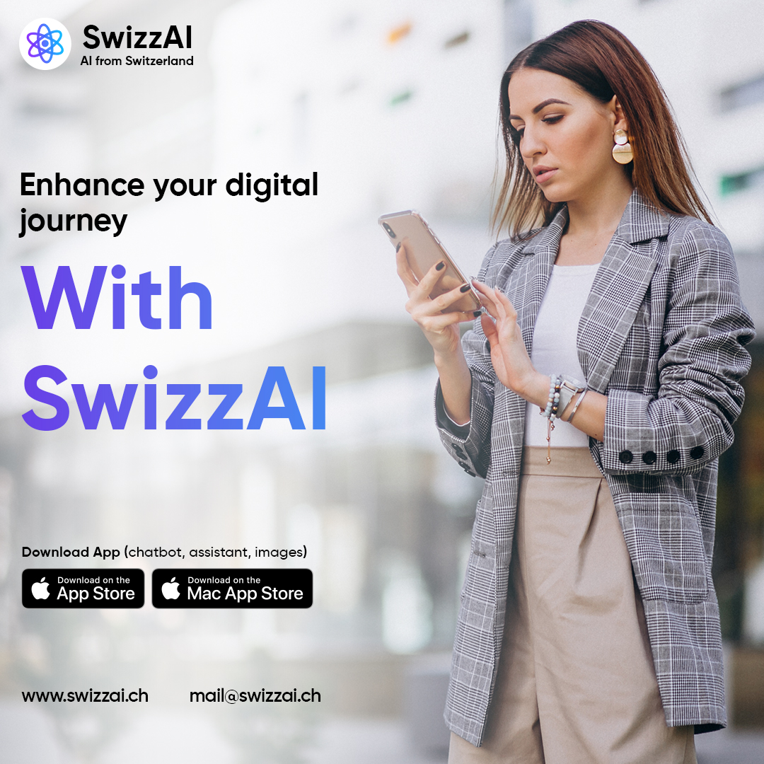 swizzai's tweet photo. SwizzAI isn't just an #AI #assistant, it guides you through the constantly evolving digital landscape with grace and efficiency and also Streamlines your interactions.

Let #SwizzAI be your guiding companion, streamlining interactions and enhancing your digital journey with ease. https://t.co/aT65AQtjxY