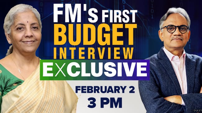 NDTV (@ndtv) on Twitter photo #FMToNDTV | Nirmala Sitharaman’s first big interview after #InterimBudget2024 live across NDTV network today. #FirstOnNDTV
⏰: 3 pm
📺: NDTV 24x7
🔗: ndtv.com/live
<a href="/nsitharaman/">Nirmala Sitharaman</a> | <a href="/sanjaypugalia/">Sanjay Pugalia</a> | <a href="/nsitharamanoffc/">Nirmala Sitharaman Office</a> | #Budget2024 #FMToNDTV | Nirmala Sitharaman’s first big interview after #InterimBudget2024 live across NDTV network today. #FirstOnNDTV
⏰: 3 pm
📺: NDTV 24x7
🔗: ndtv.com/live
<a href="/nsitharaman/">Nirmala Sitharaman</a> | <a href="/sanjaypugalia/">Sanjay Pugalia</a> | <a href="/nsitharamanoffc/">Nirmala Sitharaman Office</a> | #Budget2024
