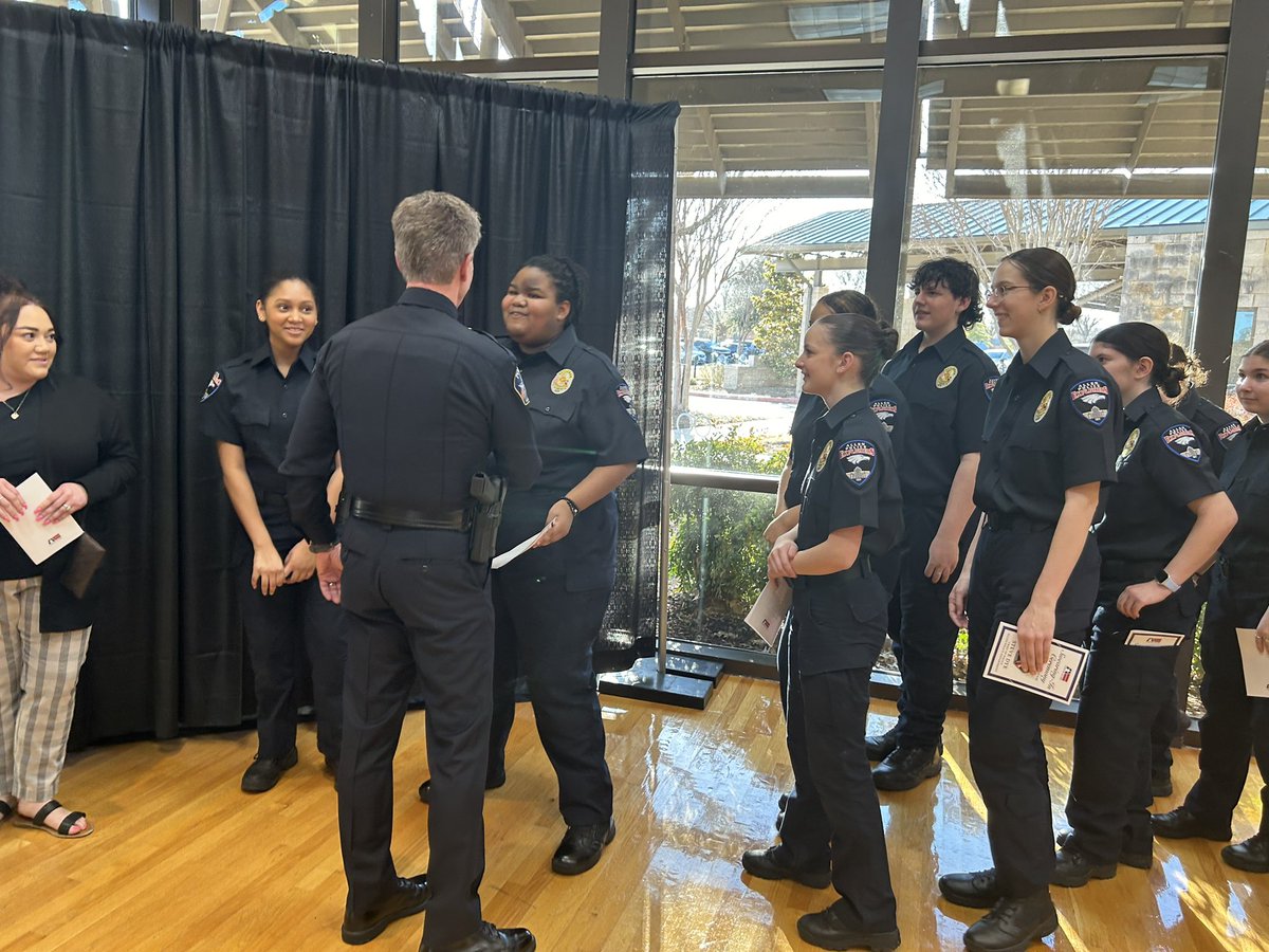 Allen HS Police Explorers tweet media