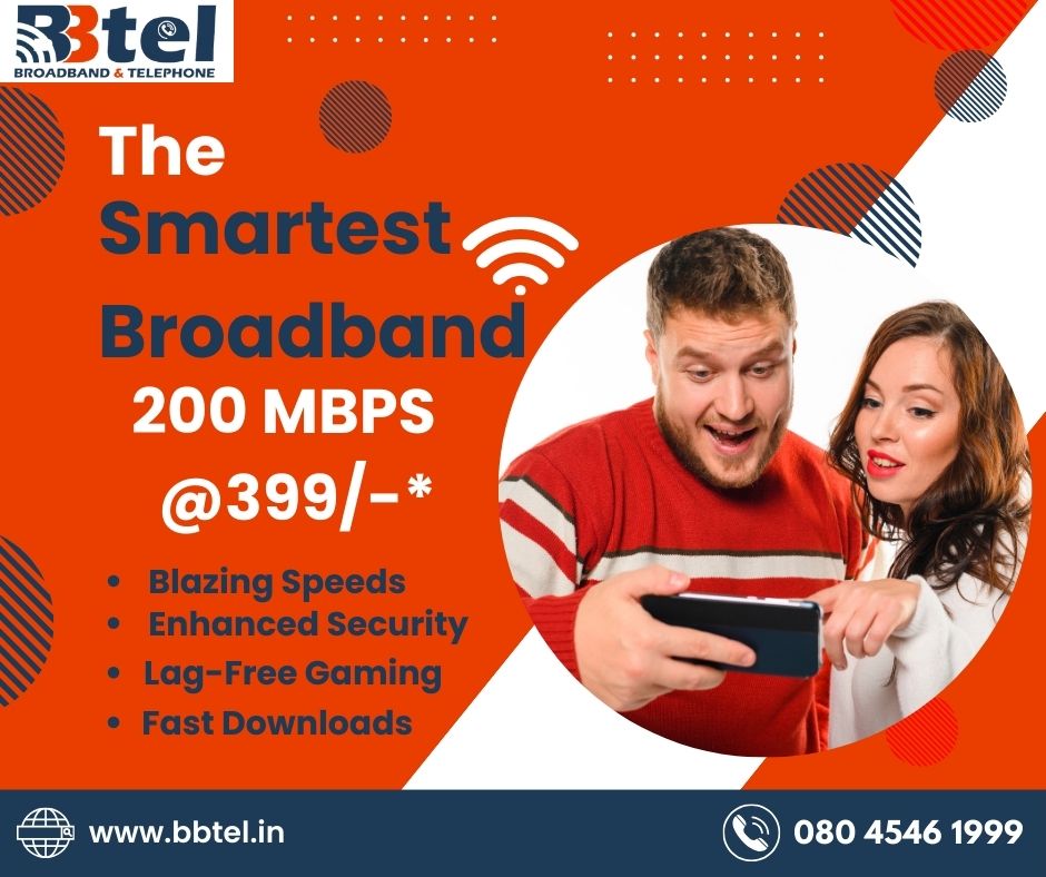 The smartest 200mbps Fiber broadband @ just 399/-*..
#broadband #WIFI #internetserviceprovider #homewifi #BroadbandForAll #bangaloreinternet #HighSpeedInternet #fibre #FastInternet #mbps #fiberoptics #InternetConnection #speed #serviceprovider