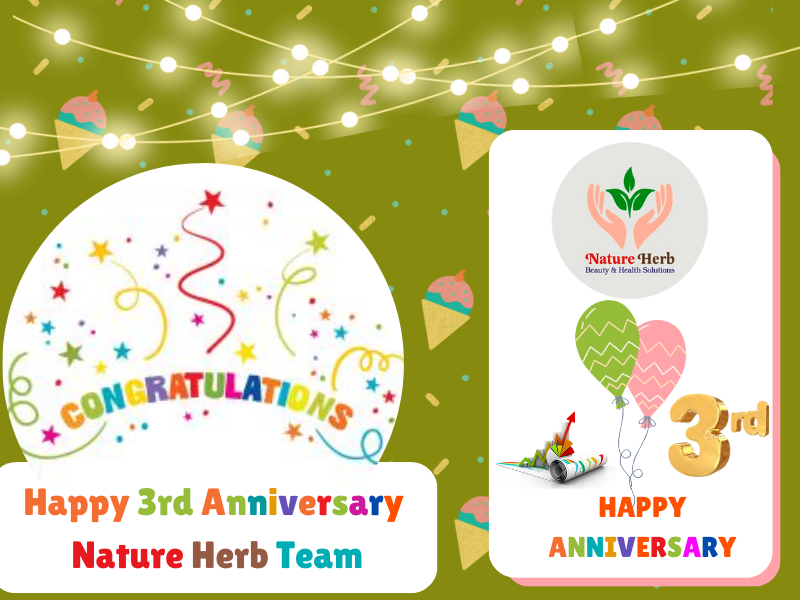 NatureHerb2's tweet photo. Congratulations Nature Herb team
Happy 3rd💐 Anniversary 💐Nature Herb Beauty &amp; Health Solutions https://t.co/etPKRR1Z77