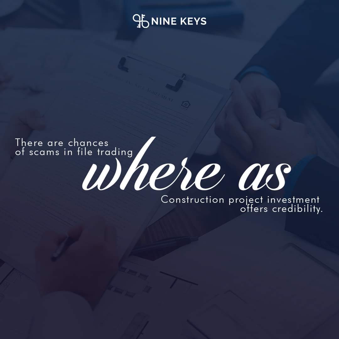 ninekeys99's tweet photo. Unlike the uncertainty of file trading, construction projects provide investors with tangible assets. 
 #skynine #realestate #ninekeys #realestatepakistan https://t.co/D6TH9NiLFj