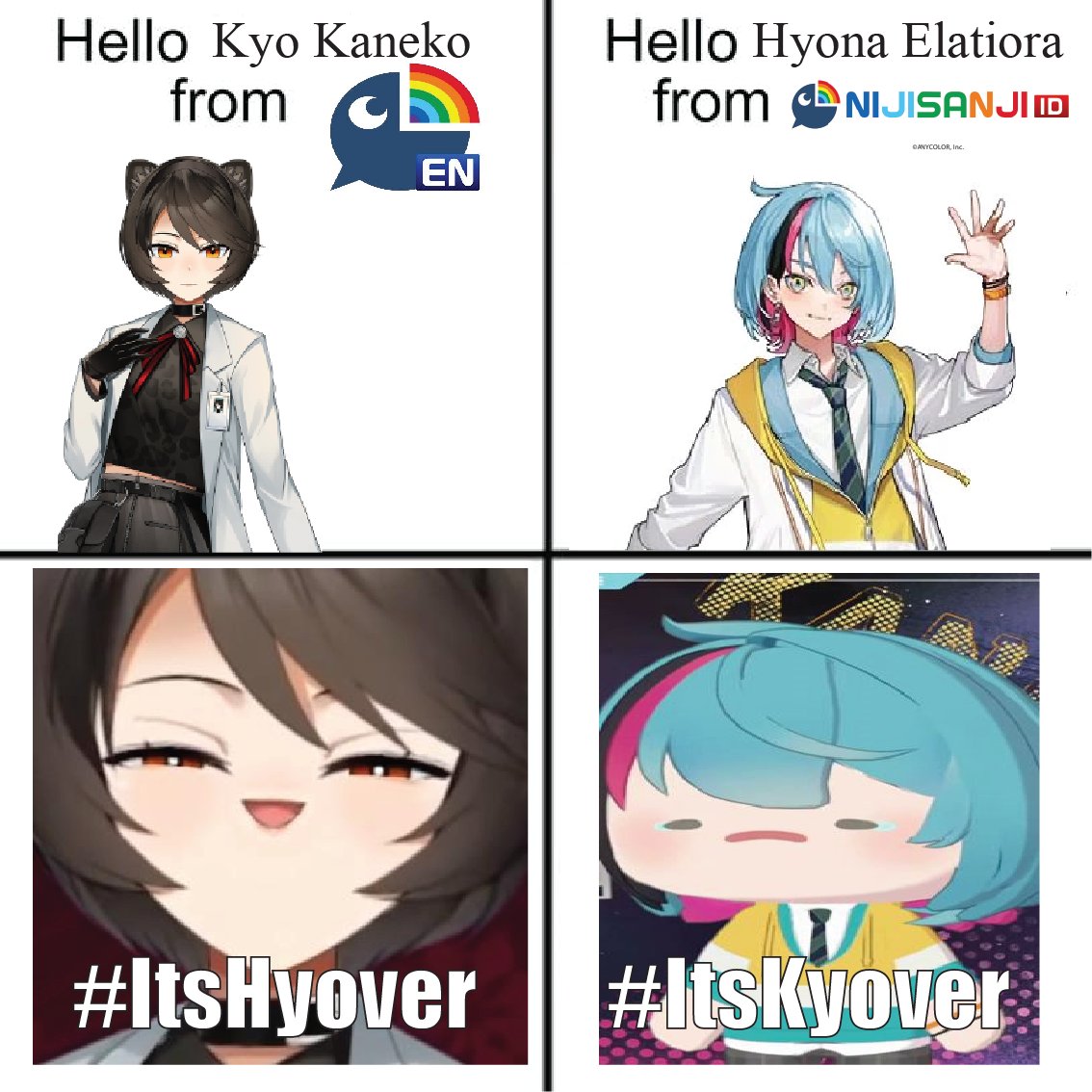 PyonByonn's tweet photo. we got #itshyover and now #itskyover https://t.co/YYAIAjXXft